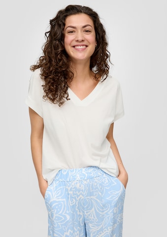 T-shirt s.Oliver en beige : devant