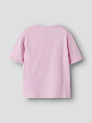 Tricou 'NKFFURA ROLLINGS' de la NAME IT pe roz