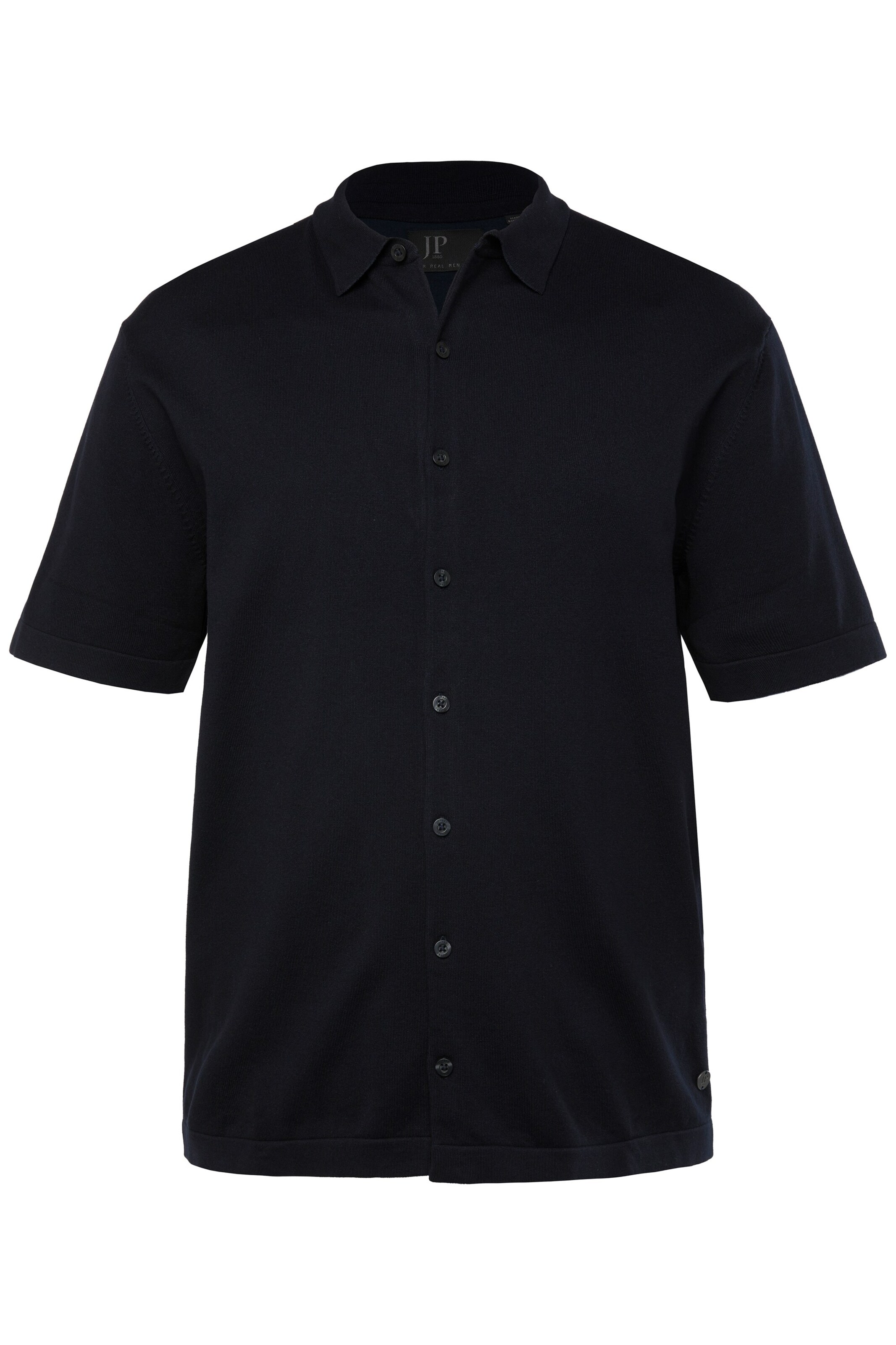 JP1880 Regular fit Overhemd in Blauw: voorkant