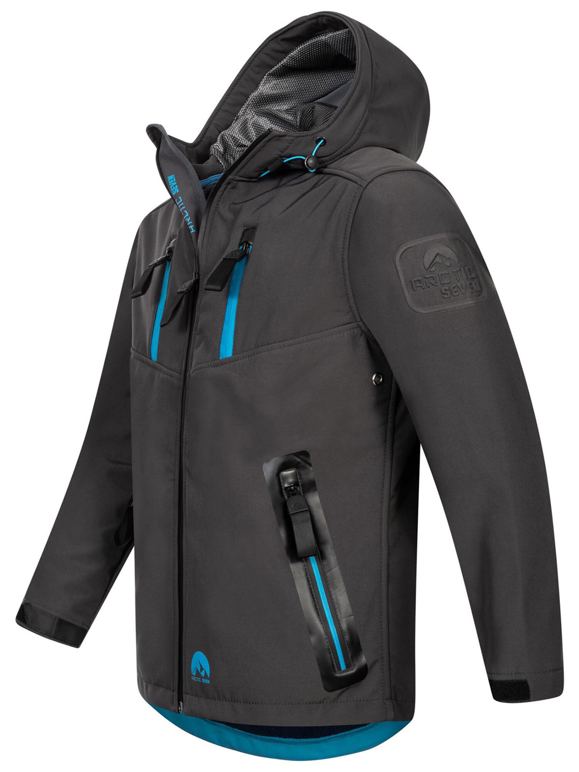 Arctic Seven Outdoor jacket 'AS306 ' in Grey