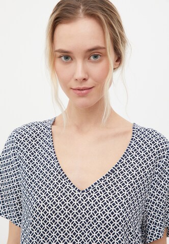 Finn Flare Sommerkleid 'Print' in Blau