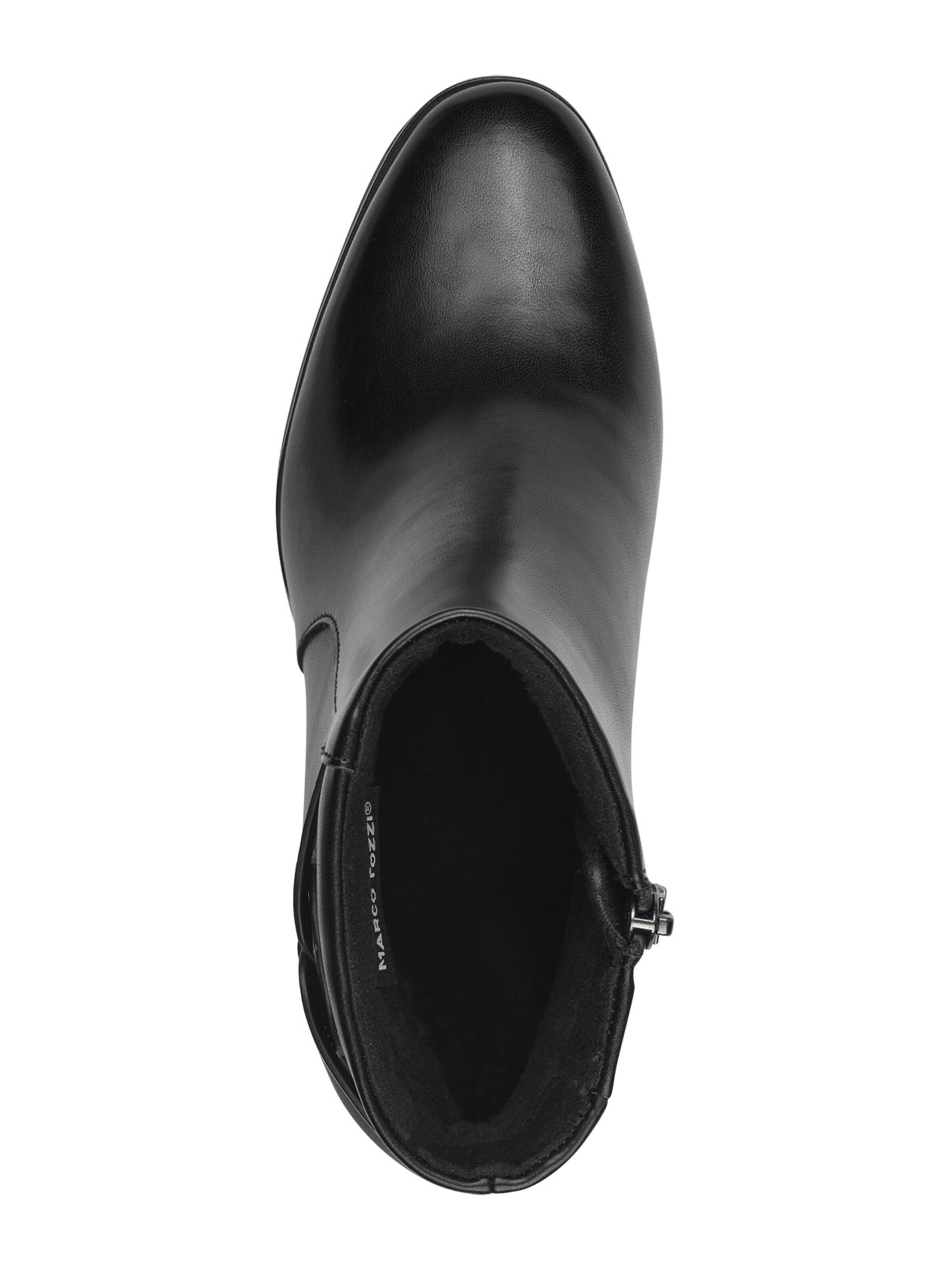 MARCO TOZZI Rövid szárú csizmák - fekete