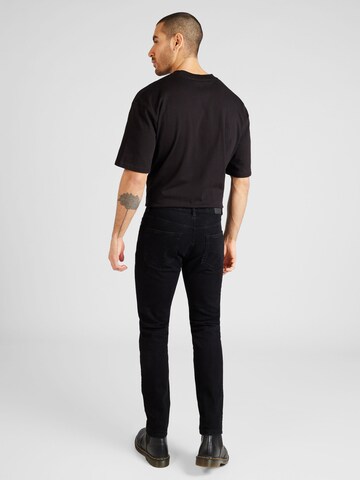 AÉROPOSTALE Slimfit Jeans i sort