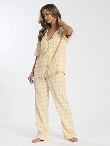 Loungeable Pajama in Yellow: front