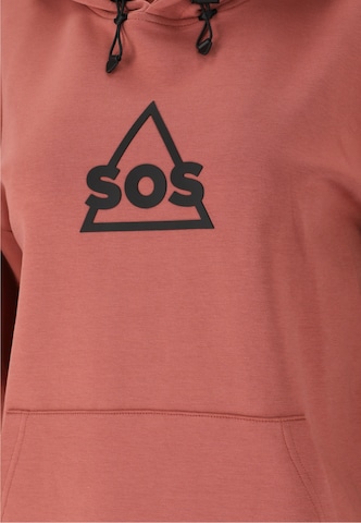 SOS Sweatshirt 'Vail' in Rot