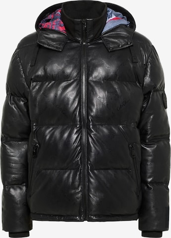 Carlo Colucci Winter Jacket 'Debenedetti' in Black: front