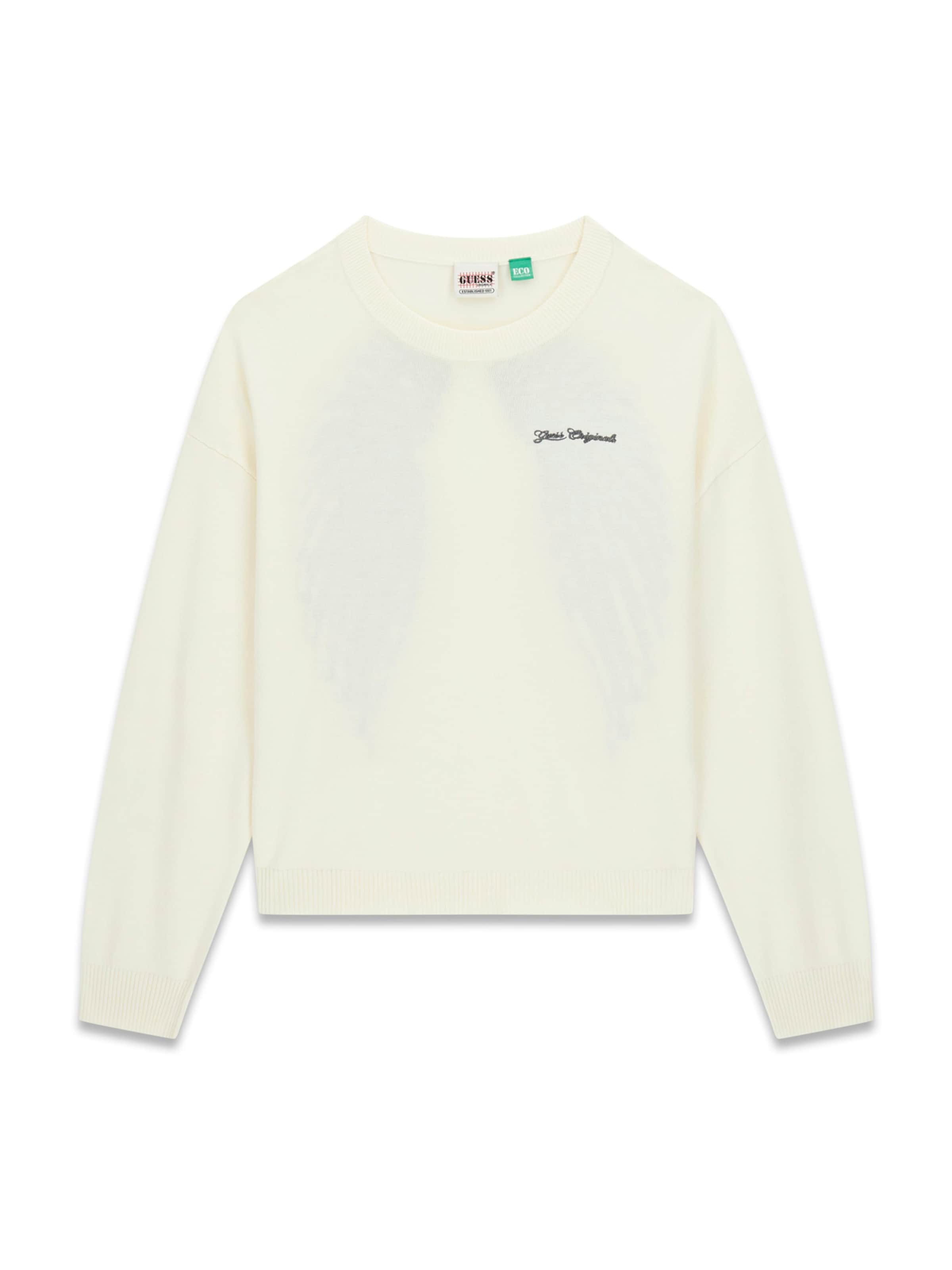 GUESS Originals Sweater 'WING' in Beige: front