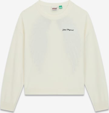 Pull-over 'WING' GUESS Originals en beige : devant