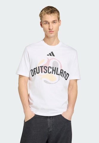 T-Shirt fonctionnel 'FIFA Dünya Kupası 2026 Almanya' ADIDAS PERFORMANCE en blanc : devant