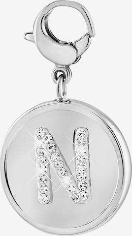 Lucardi Anhänger 'Statement' in Silber: Vorderseite