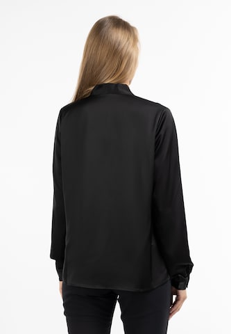 usha BLACK LABEL - Blusa em preto