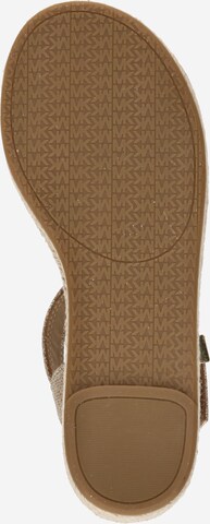 MICHAEL Michael Kors - Sandálias com tiras 'RICHIE ESPADRILLE' em bege