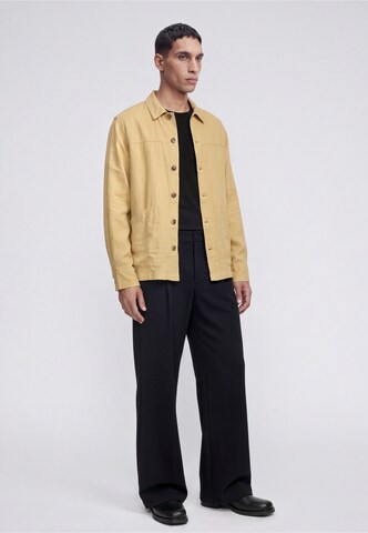 !Solid - Regular Fit Camisa 'SDALLAN' em bege