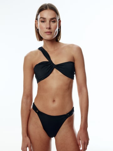 EDITED Bandeau Bikinitop 'Dorit' in Zwart: voorkant