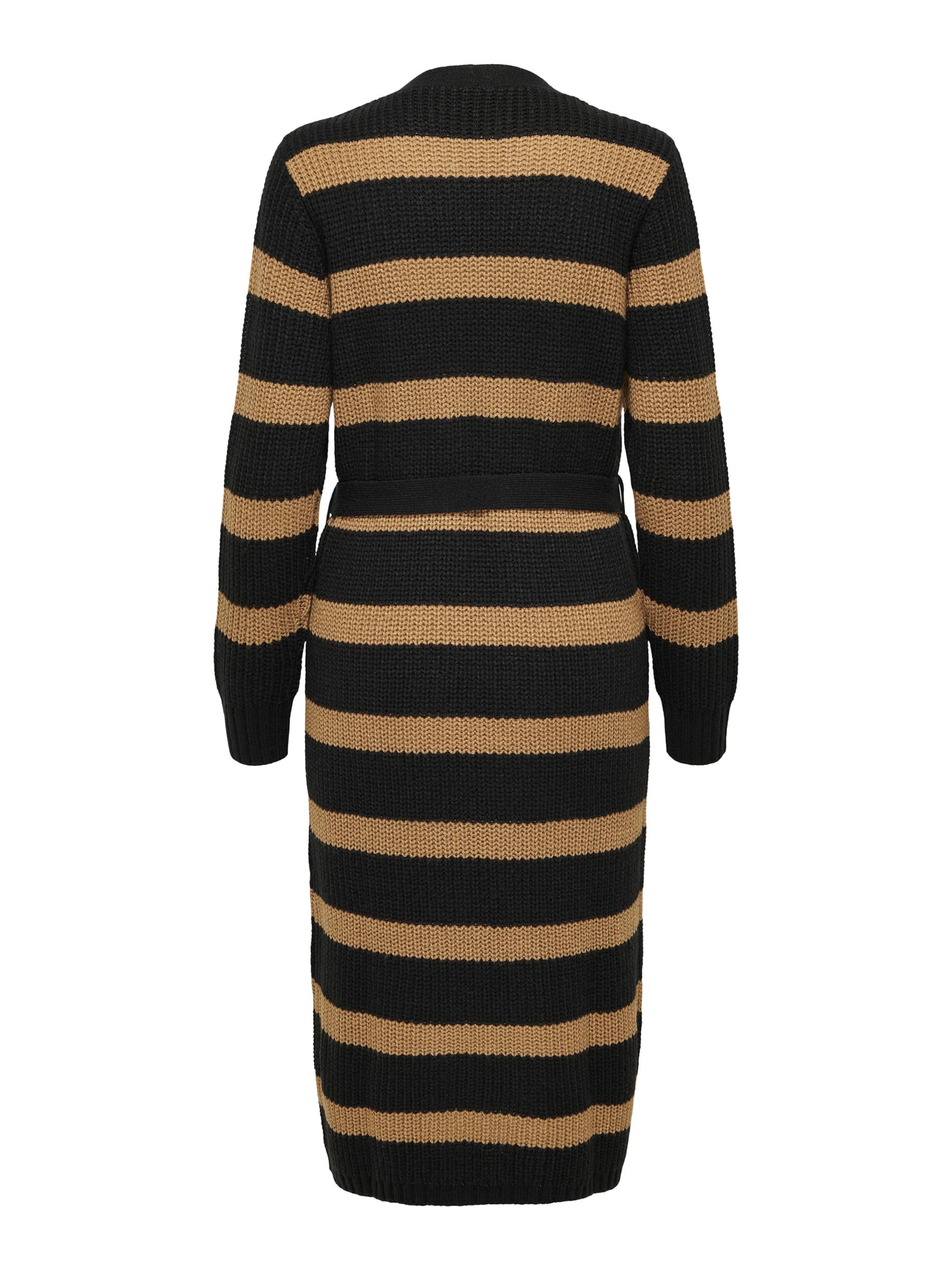 JDY Strickjacke 'Justy Gurli' in Schwarz