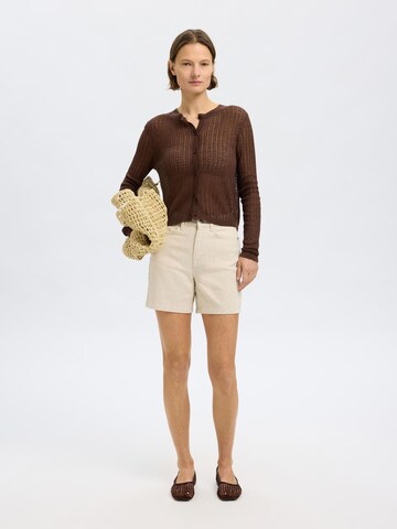Regular Jean SELECTED en blanc