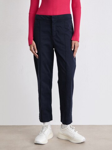 Regular Pantalon 'Teresita1' BOSS en bleu : devant