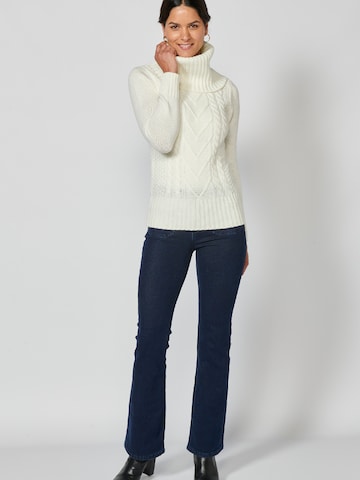 KOROSHI Pullover in Weiß