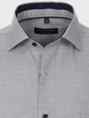 CASAMODA Slim fit Button Up Shirt in Blue