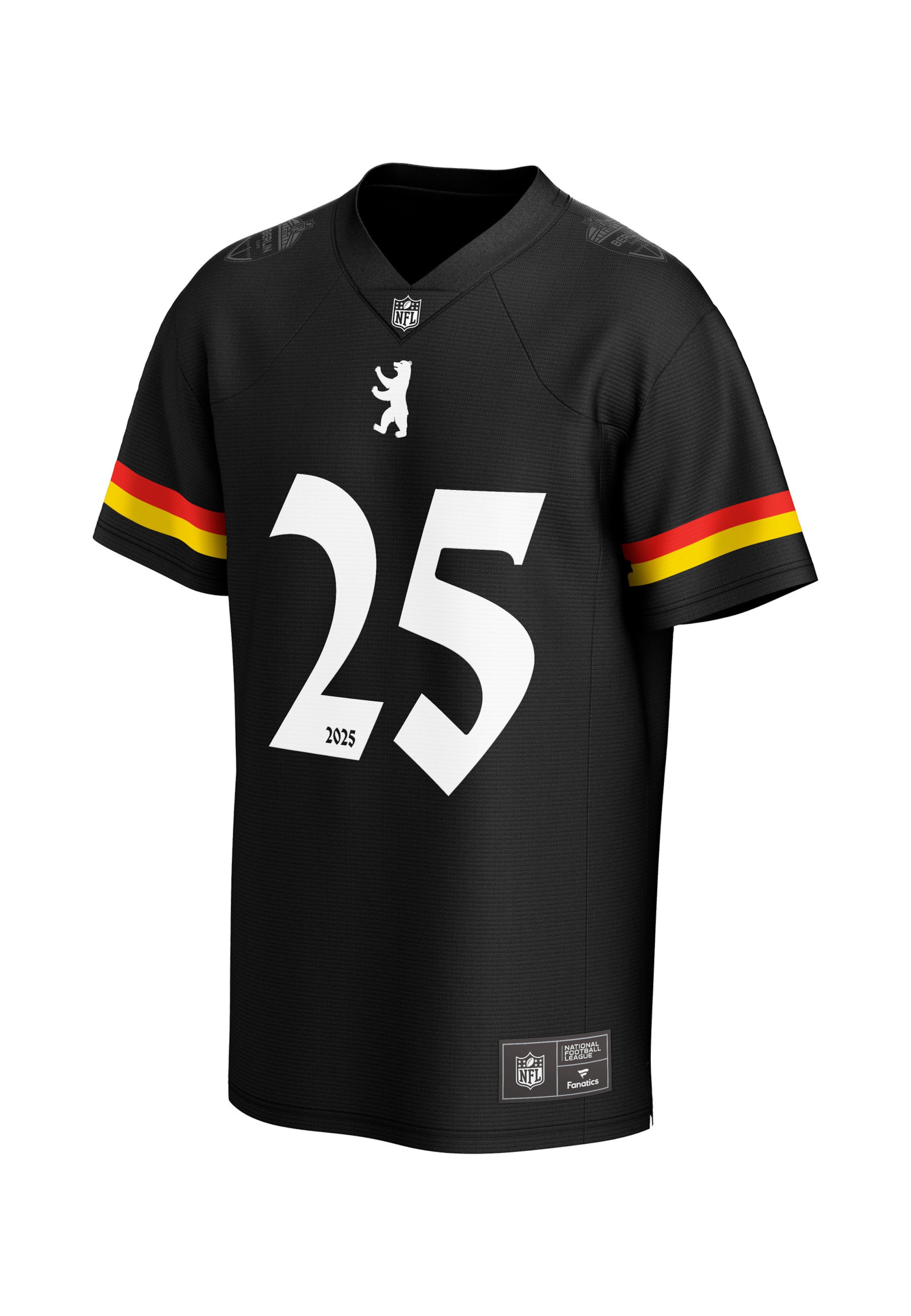 NIKE Trikot 'NFL Berlin' in Schwarz: Vorderseite