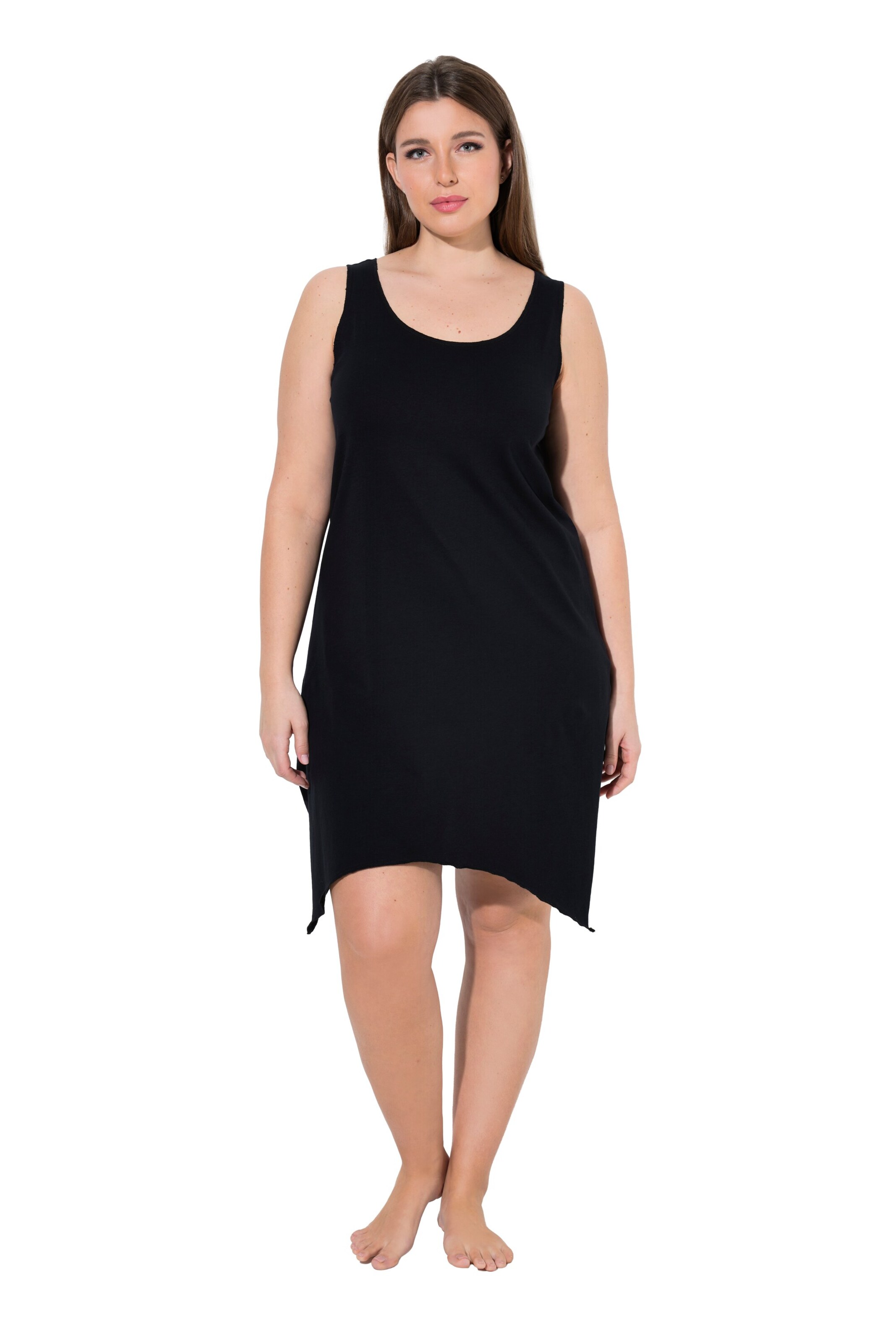 Ulla Popken Nightgown in Black: front