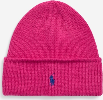 Polo Ralph Lauren Czapka 'Pony' w kolorze różowy: przód