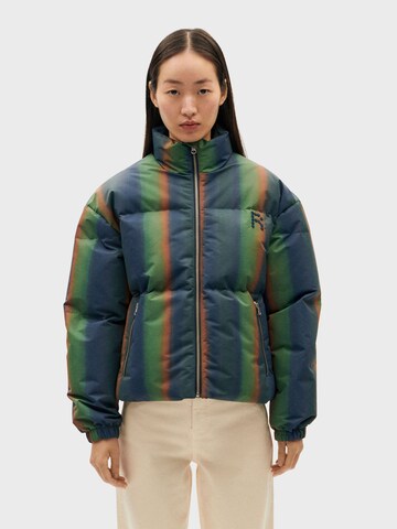 Thinking MU Winterjas 'GEMMA' in Groen: voorkant