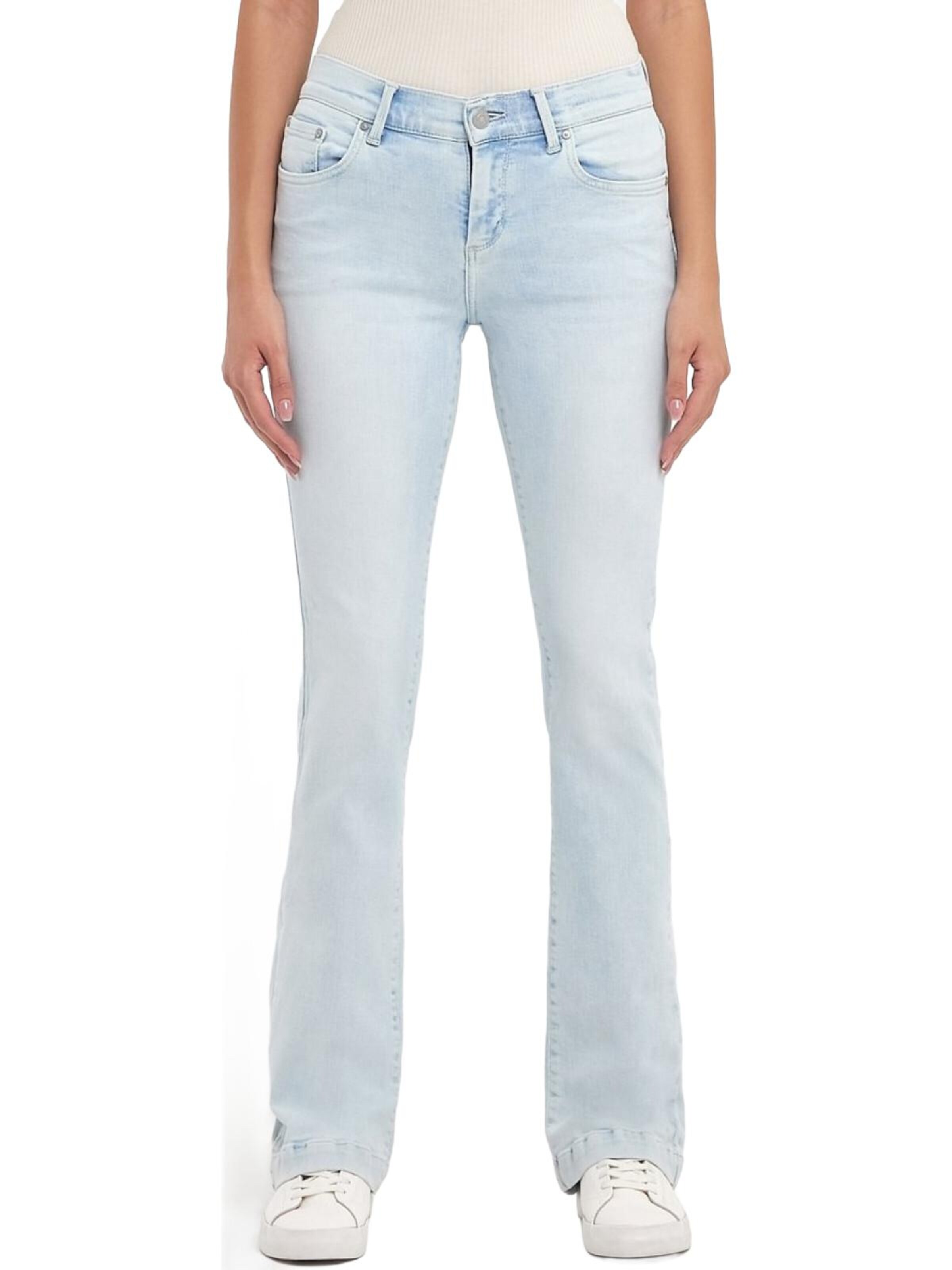 LTB Jeans - regular Vaquero 'LTB Jeans Fallon Mid Waist Piece Leg Jeanshose' en azul