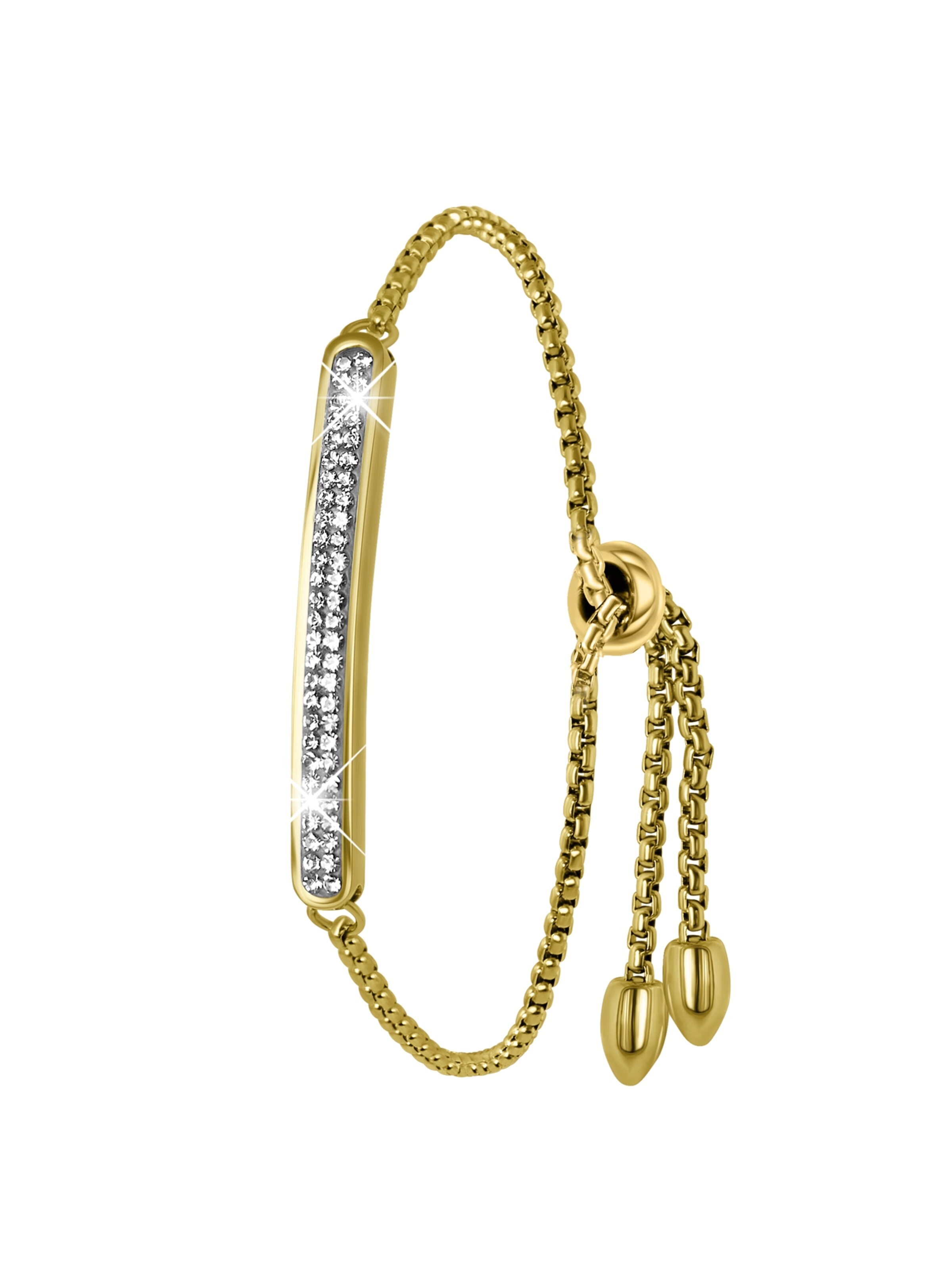 Bracelet Lucardi en or : devant