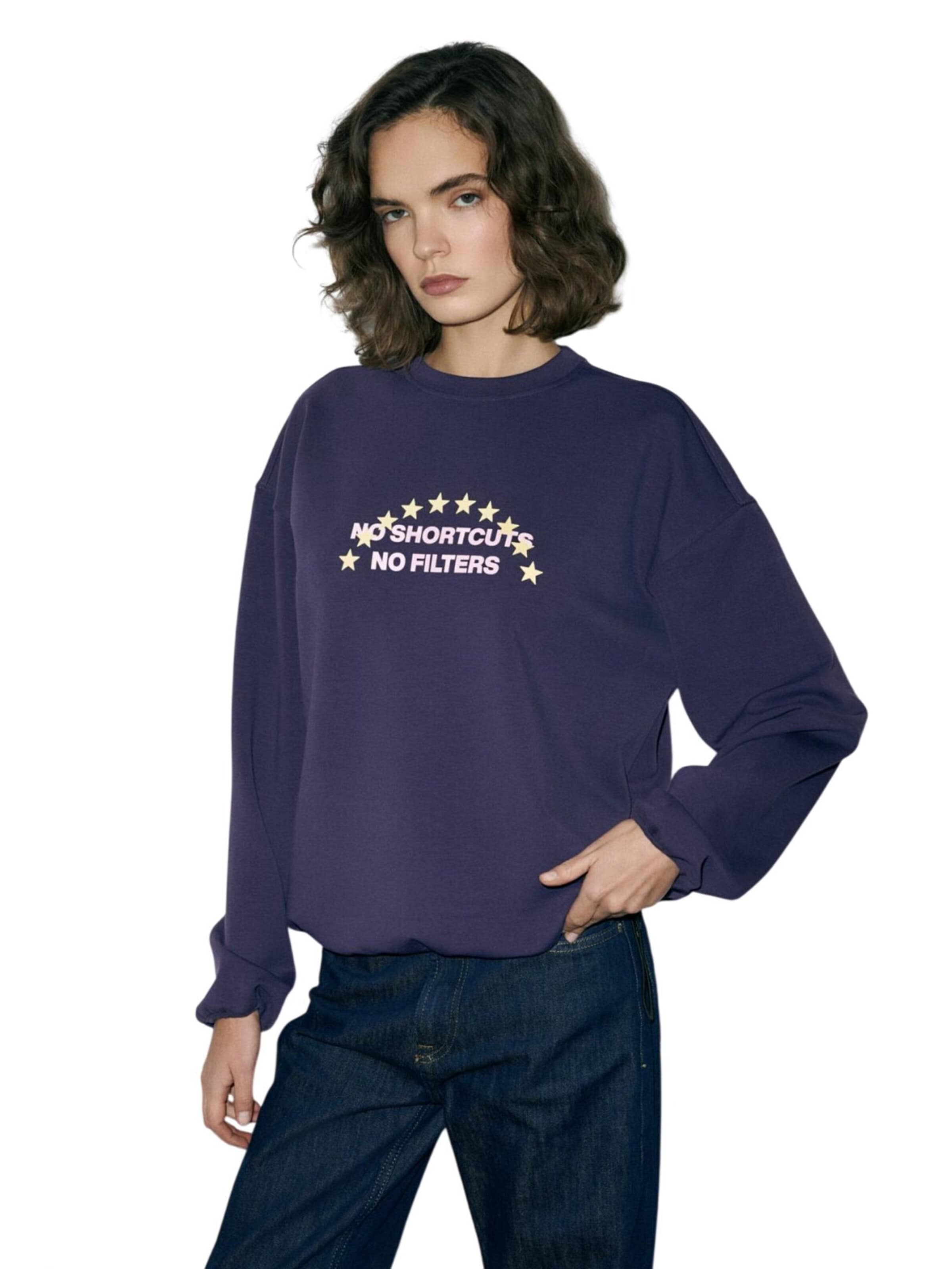 Grimelange Sweater in Purple