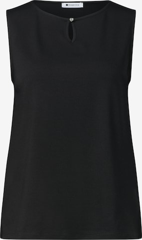 STREET ONE Top in Schwarz: Vorderseite