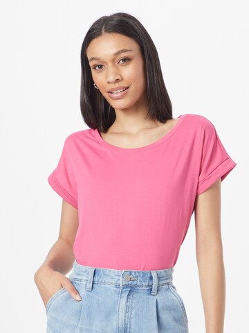 VILA T-Shirt 'Dreamers' in Pink: predná strana