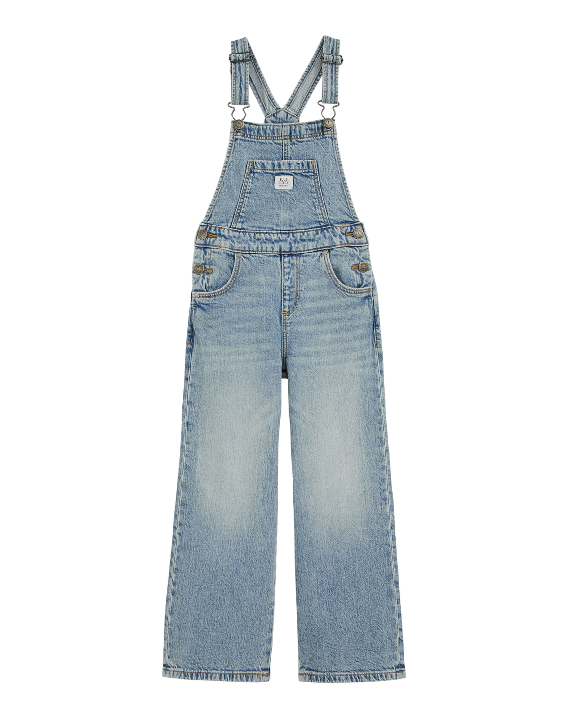 WE Fashion Свободный крой Комбинезон в Синий: спереди