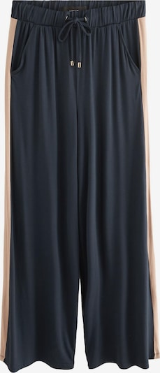 Pantaloni Next pe bej / bleumarin, Vizualizare produs