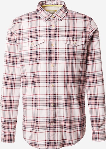 Coupe regular Chemise SCOTCH & SODA en rose : devant