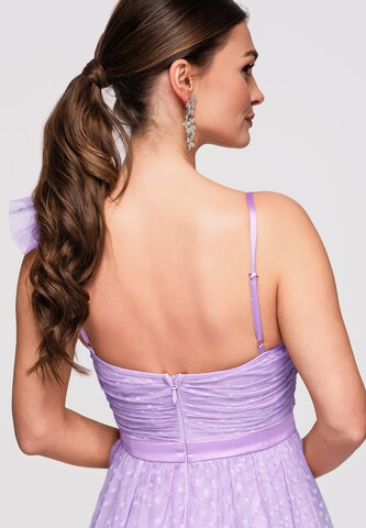 Robe de soirée Ombre en violet