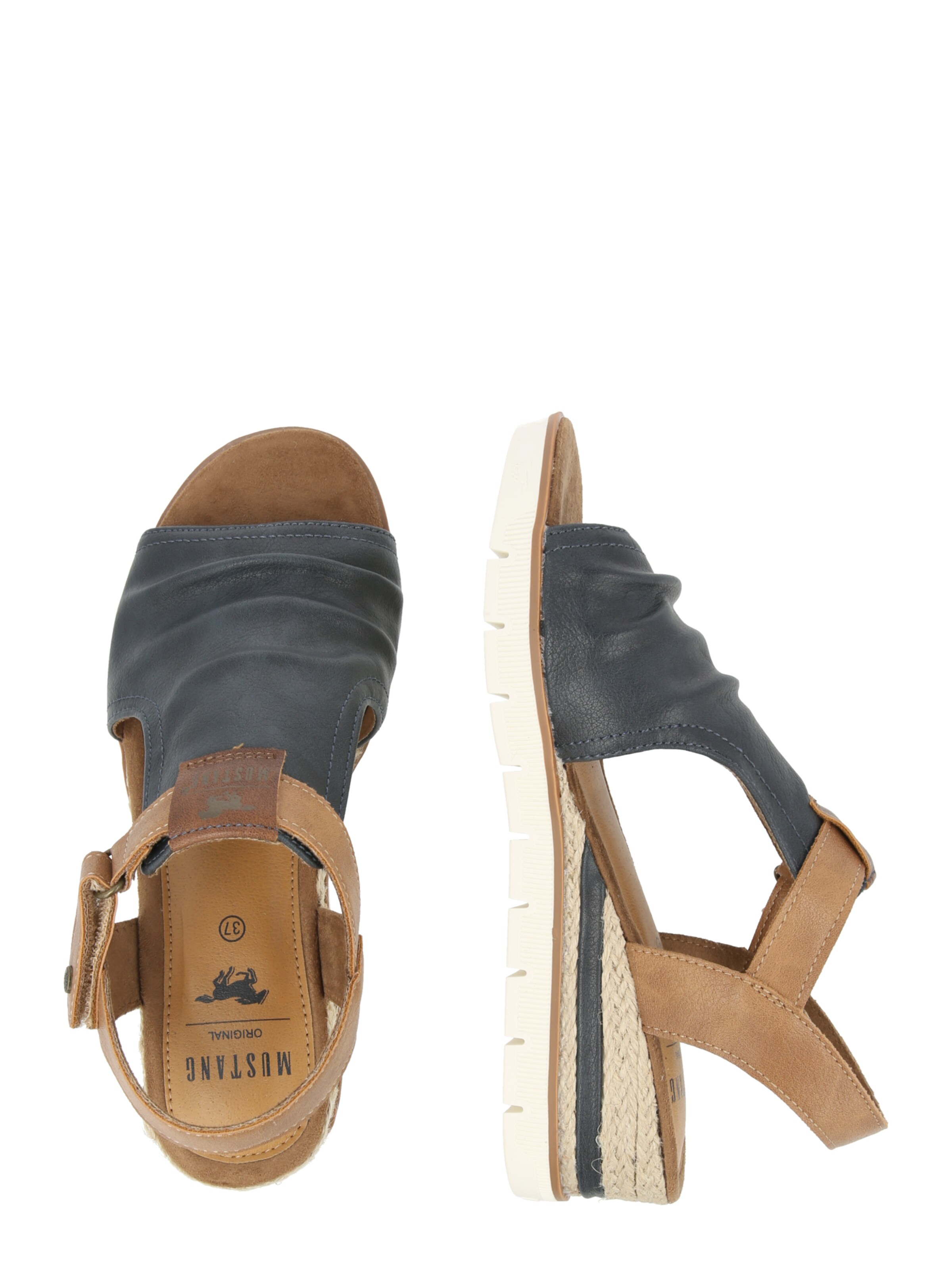 MUSTANG Sandal i blå