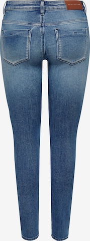 ONLY Skinny Jeans 'CARMEN' i blå