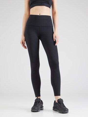 P.E Nation Skinny Workout Pants 'Recharge' in Black: front