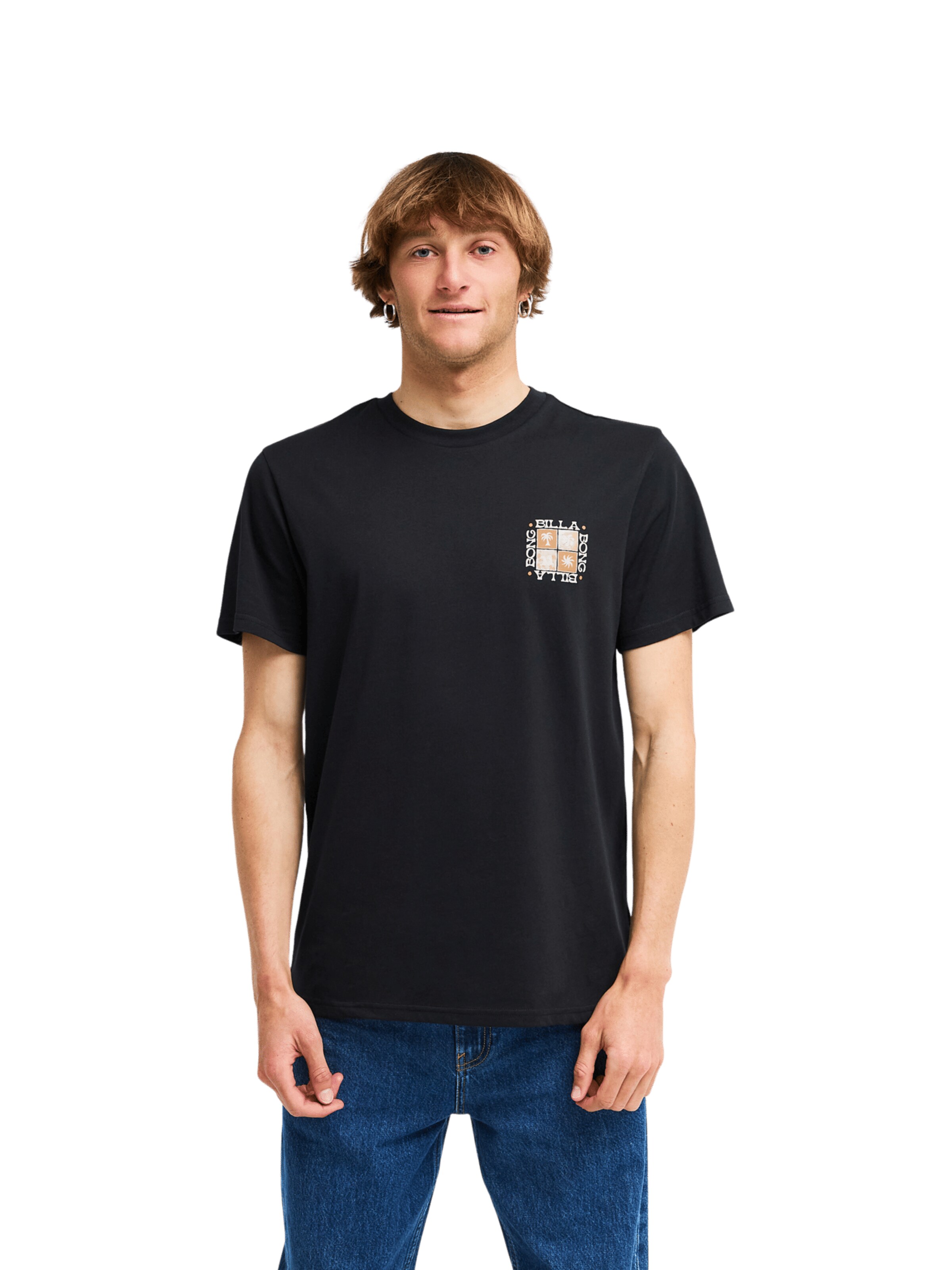 BILLABONG Shirt 'Troppo' in Black
