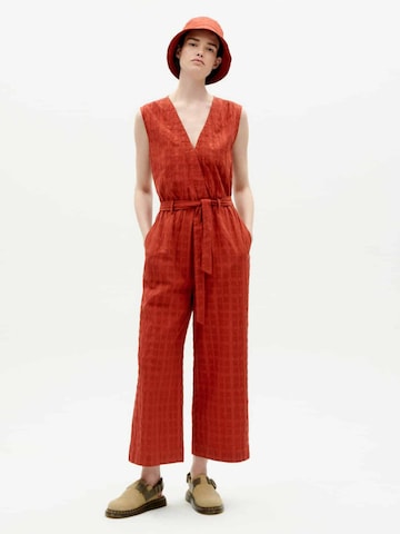 Thinking MU Jumpsuit 'Winona' in Red: front