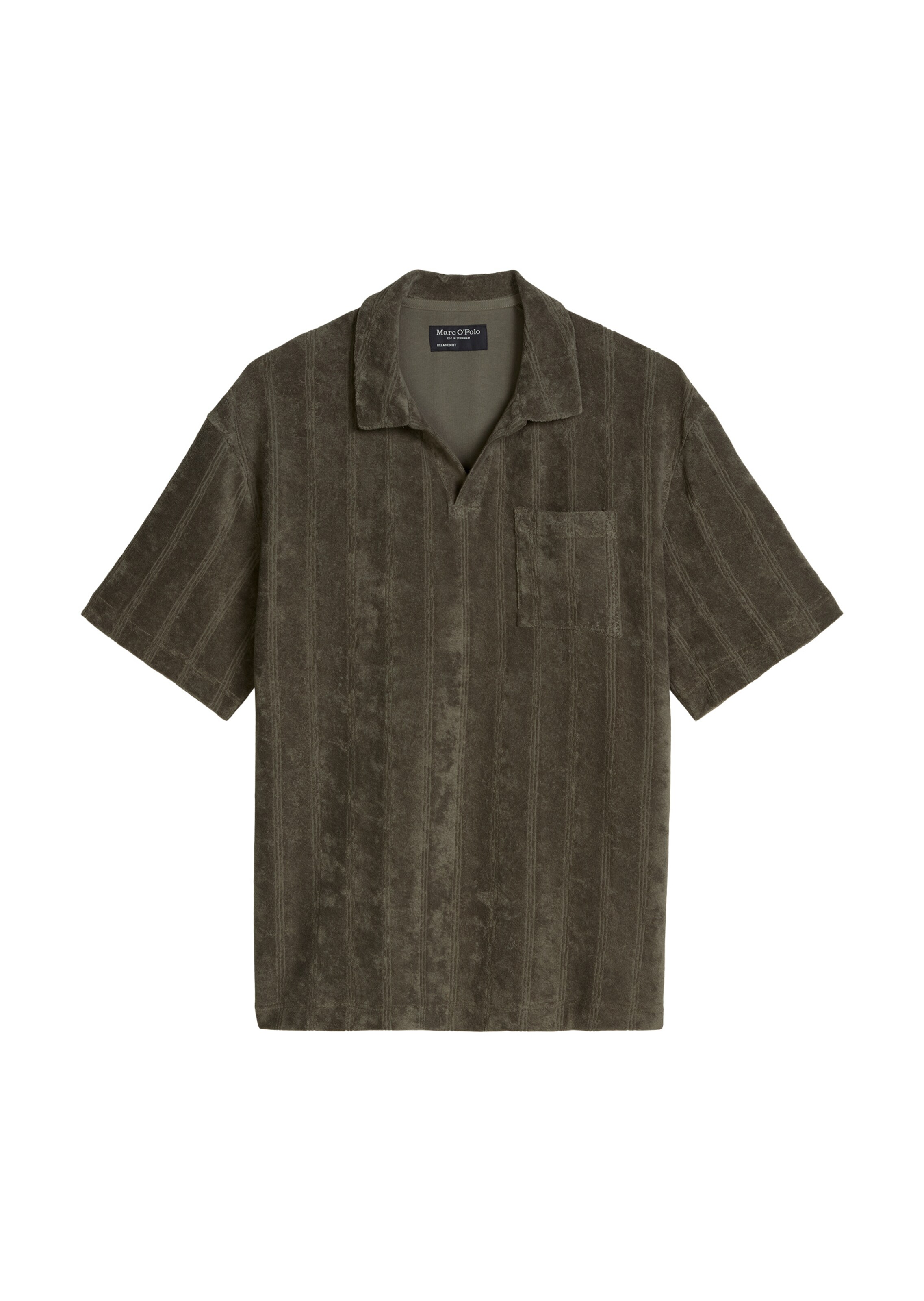 Marc O'Polo Shirt in Grijs: voorkant