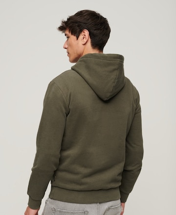 Superdry Sweatshirt 'Heritage' i grøn