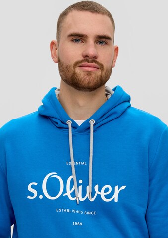 Sweat-shirt s.Oliver en bleu