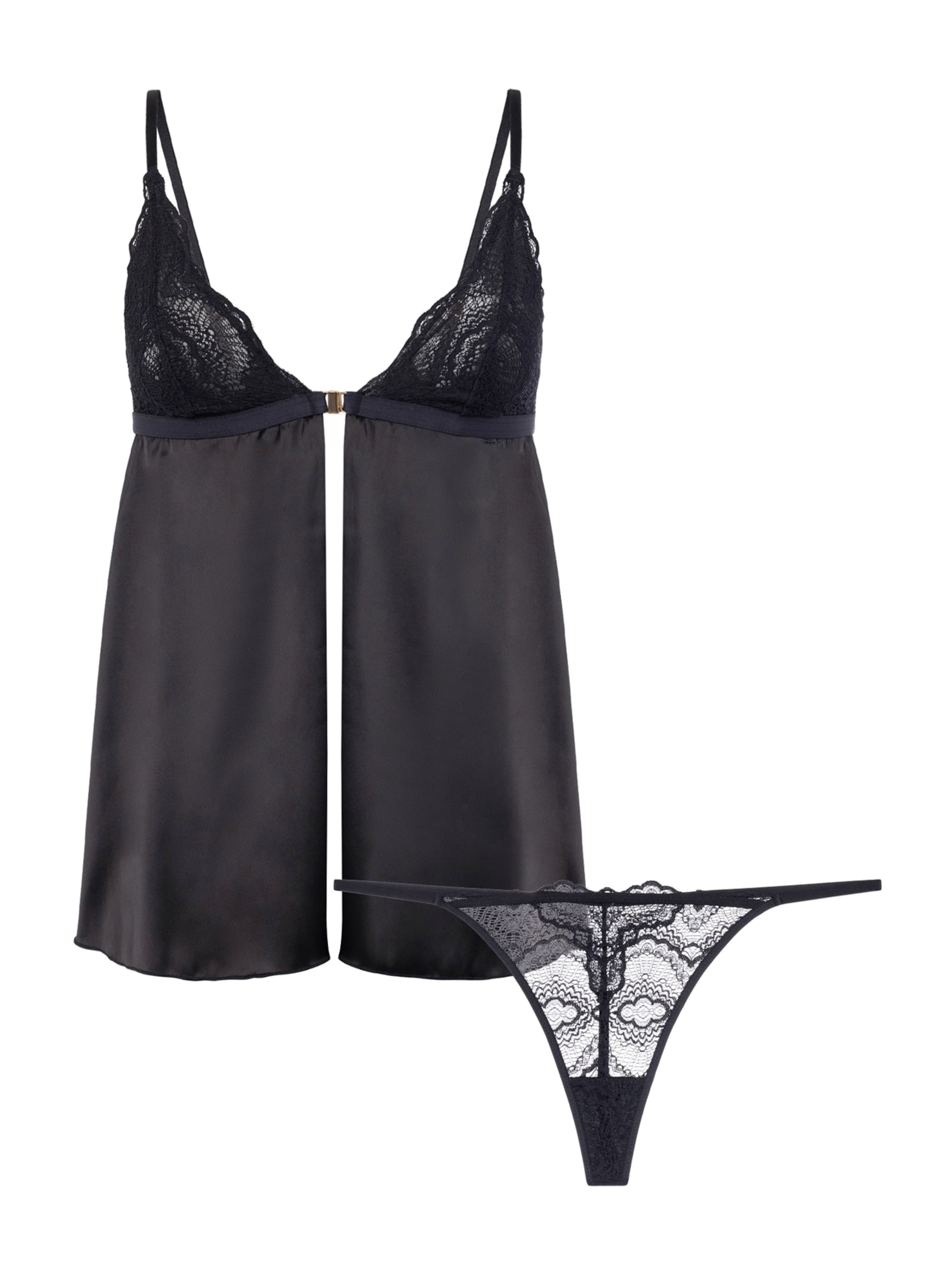 Dorina Triangle Underwear sets in Black: front