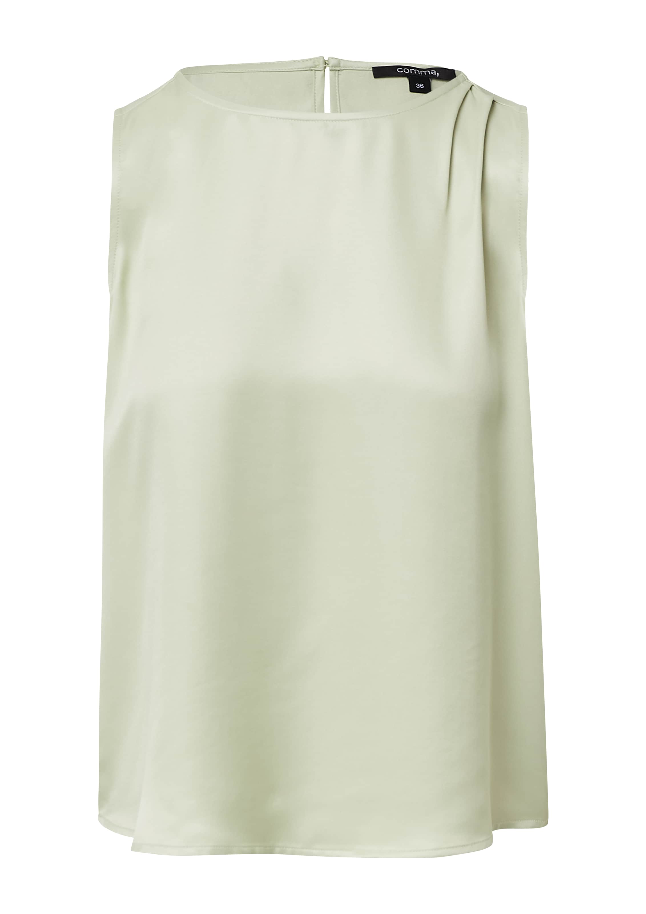 COMMA Blouse in Groen: voorkant