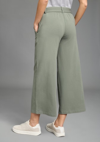 KangaROOS Wide leg Pants in Green