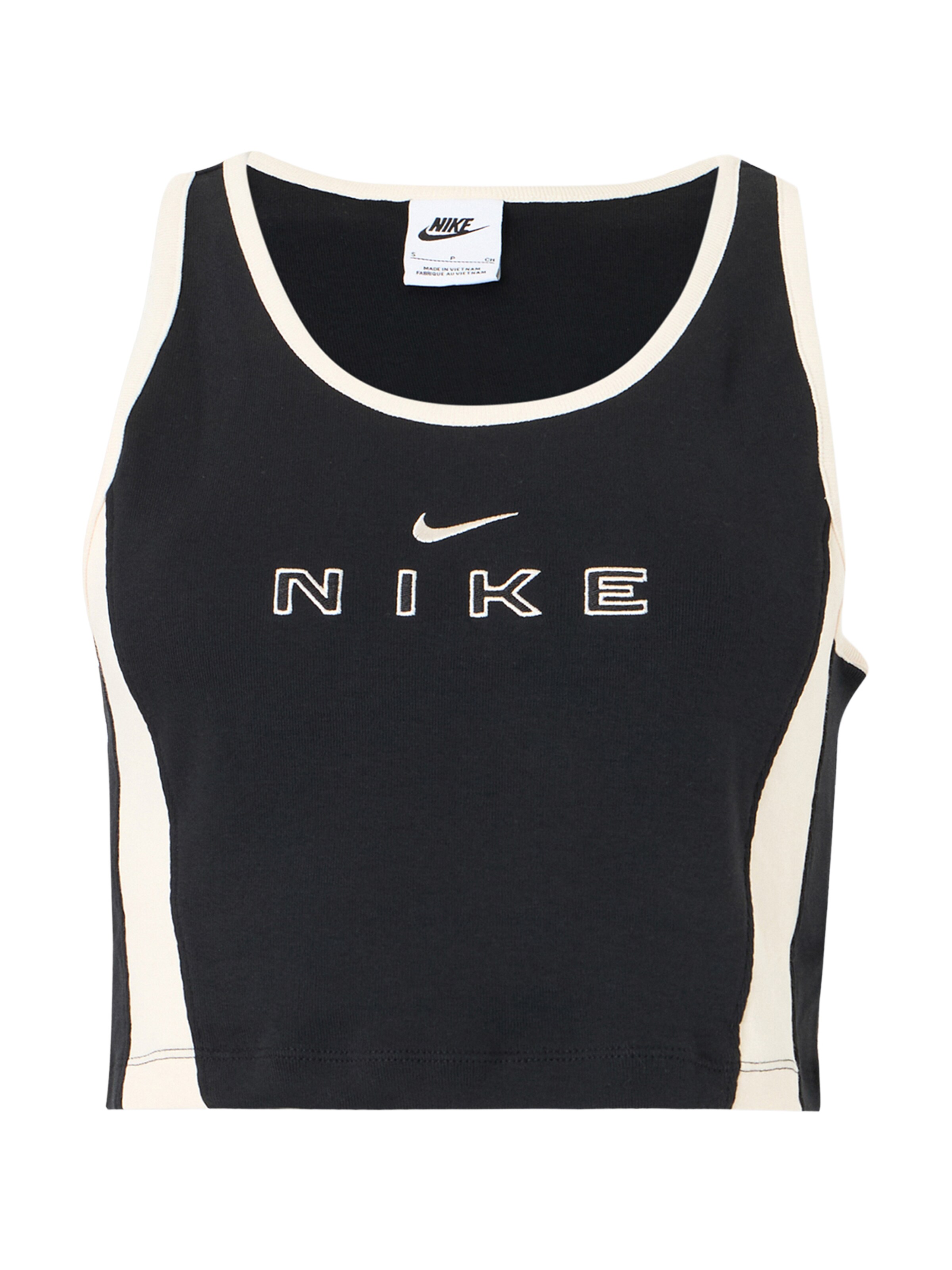 Nike Sportswear Top - fekete: elől
