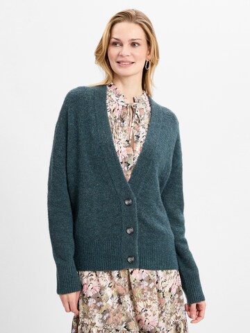 Marie Lund Strickjacke in Blau: Vorderseite