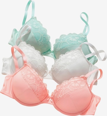 Reggiseno di PETITE FLEUR in verde: frontale